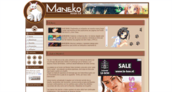 Desktop Screenshot of maneko.cl